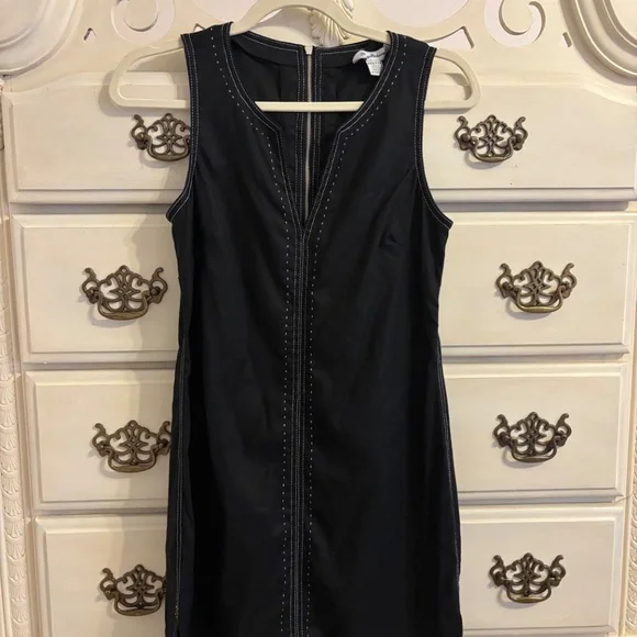 Tommy Bahama Palm-A-Dora Split Neck Sheath Dress XXS - Picture 6 of 7